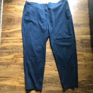J. Jill chinos- navy- plus size
